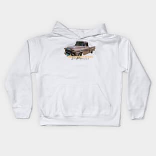 1958 Chevrolet Apache 31 Fleetside Pickup Truck Kids Hoodie